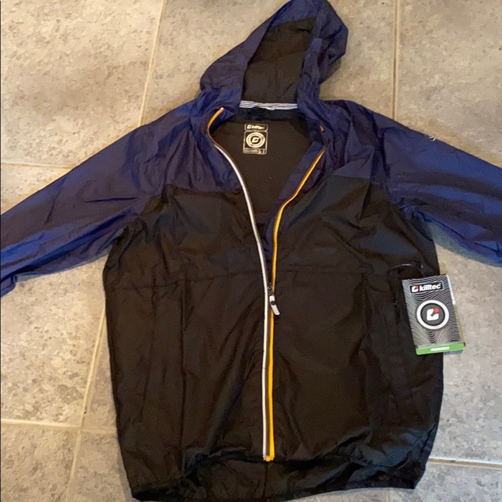 Killtec Whitney color block rain jacket